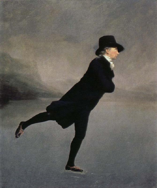 Sir Henry Raeburn the rev.robert walker skating on duddingston loch Germany oil painting art